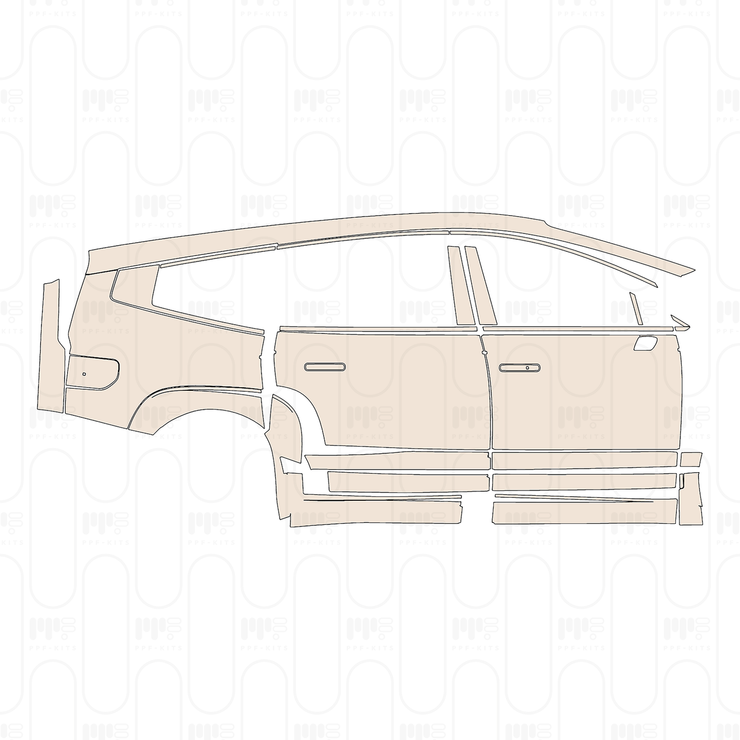 PPF prédécoupé Hyundai IONIQ 9 S 2026