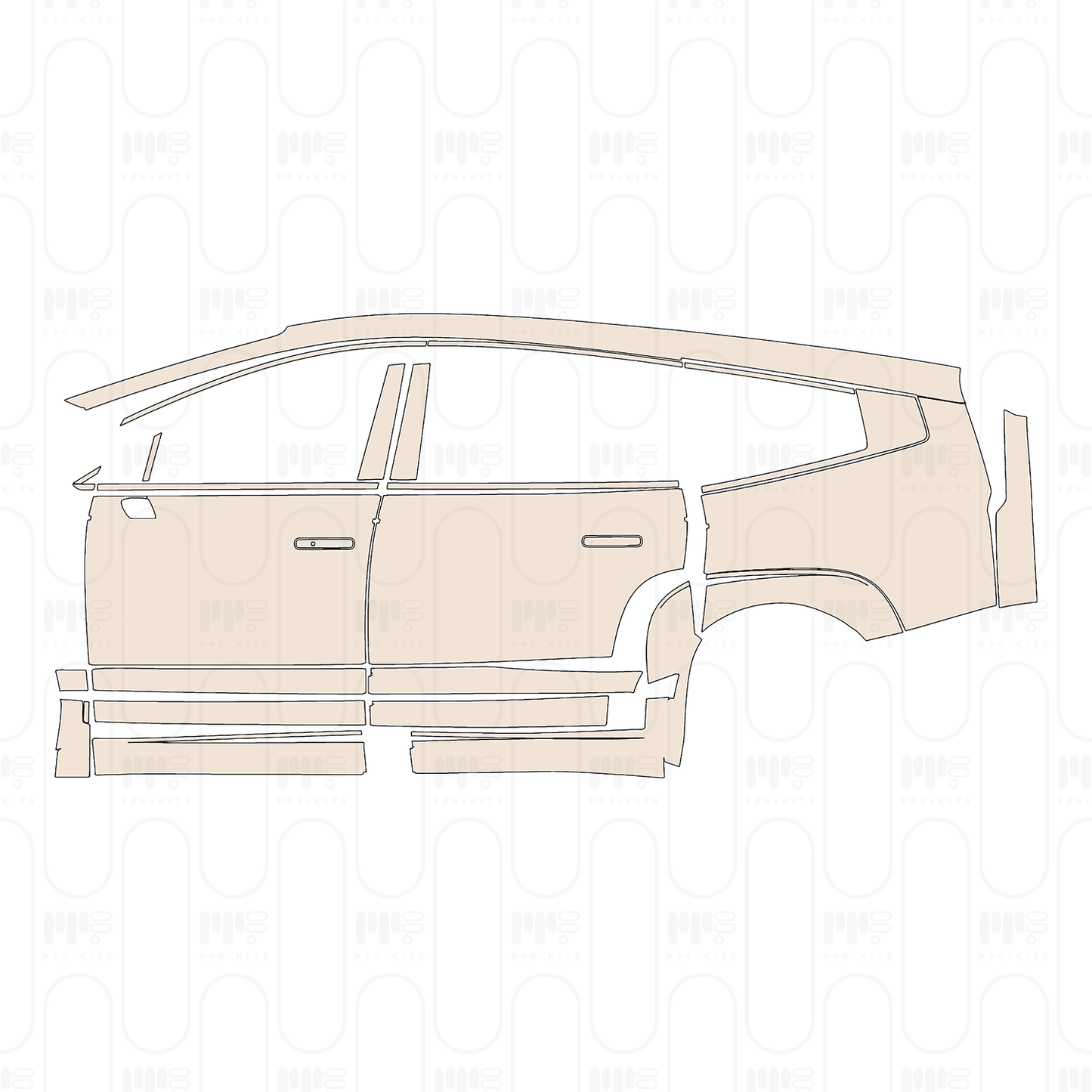 PPF prédécoupé Hyundai IONIQ 9 S 2026