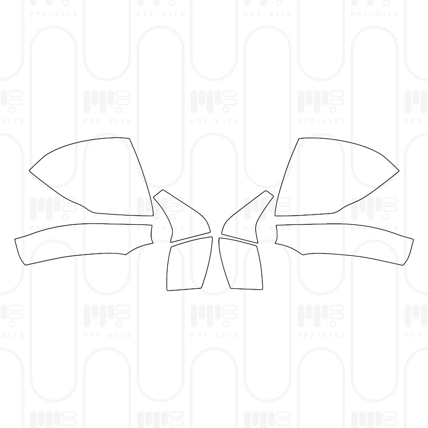 PPF prédécoupé KIA Carnival (CN) 2026