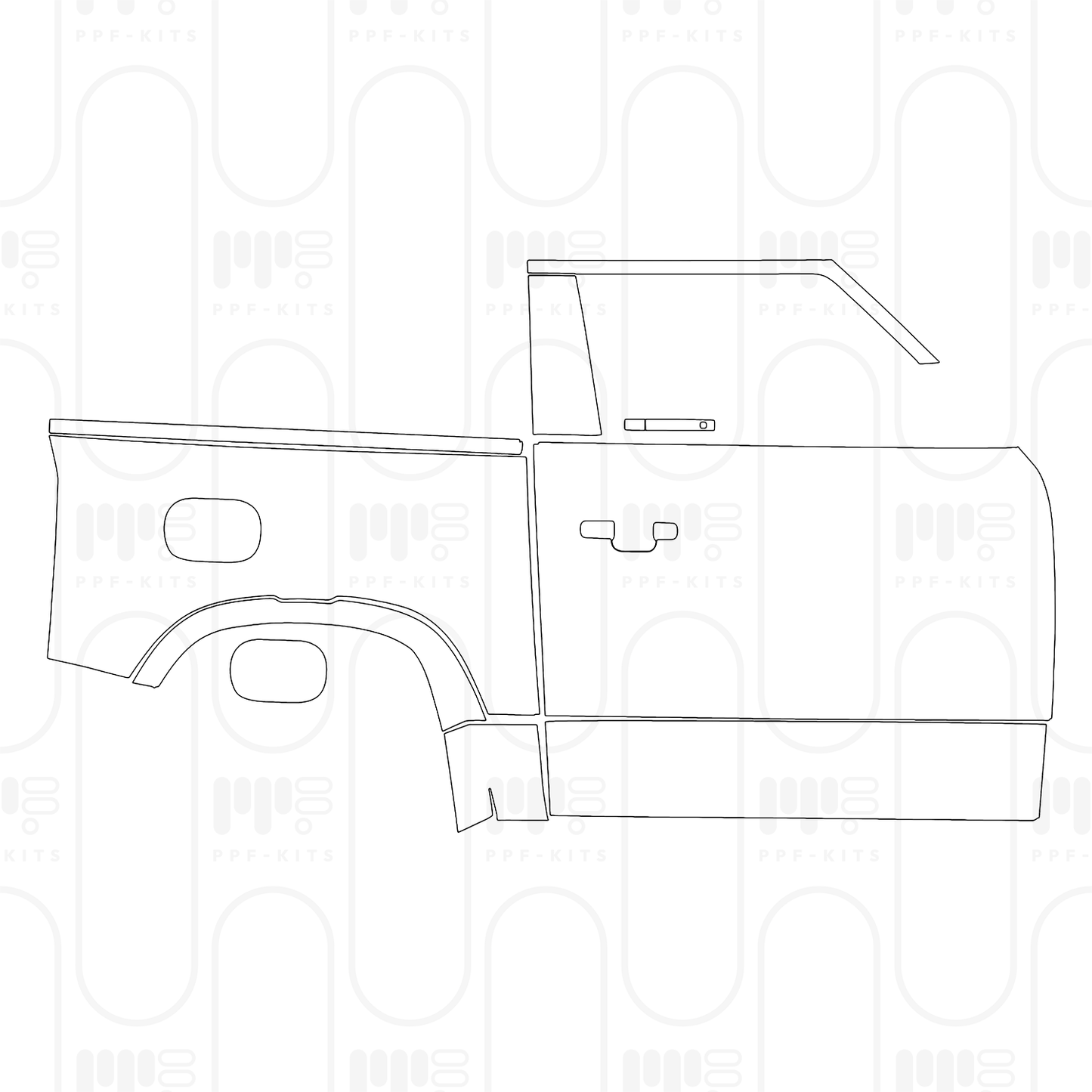 PPF prédécoupé Land Rover Defender 90 X-Dynamic 2026