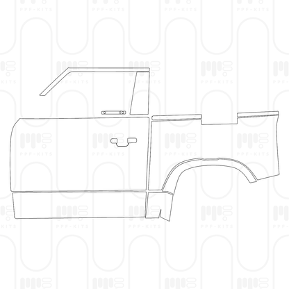 PPF prédécoupé Land Rover Defender 90 X-Dynamic 2026