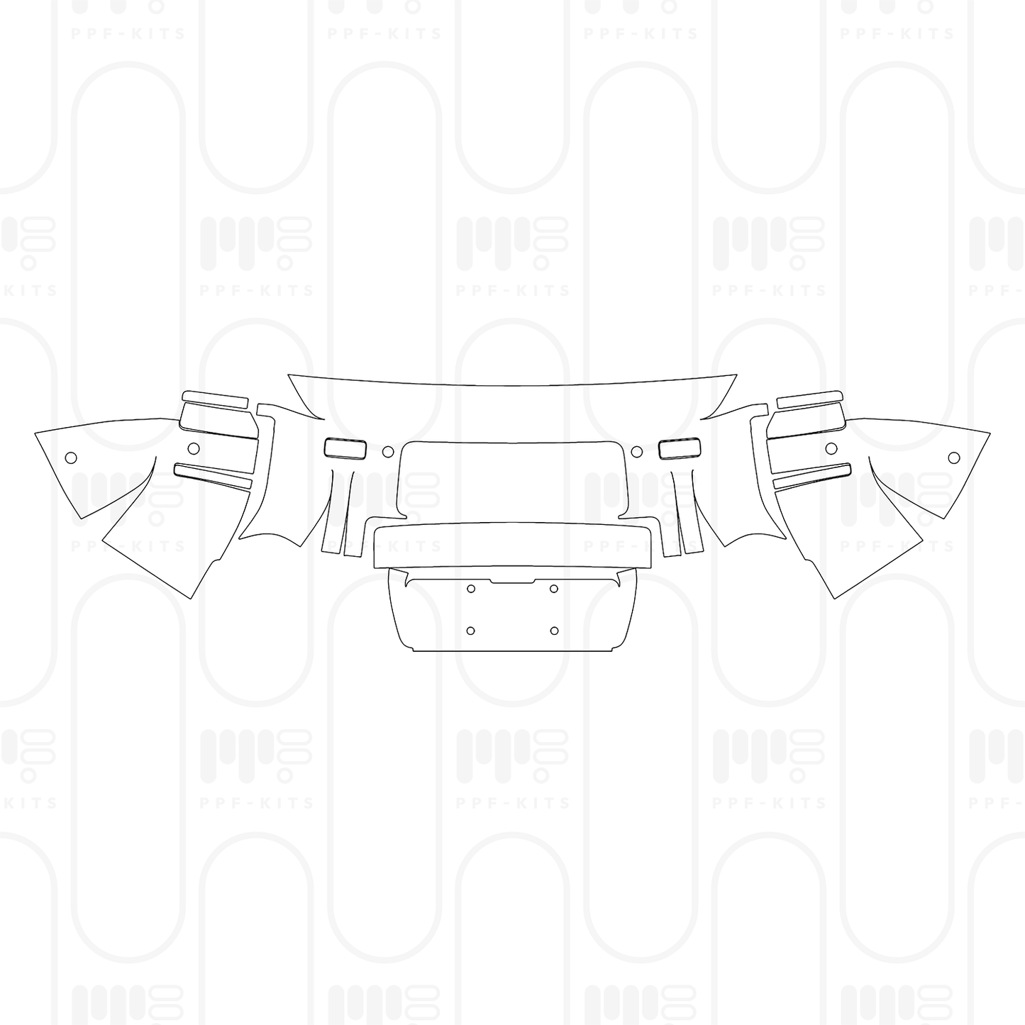 PPF prédécoupé Land Rover Defender 90 X-Dynamic 2026