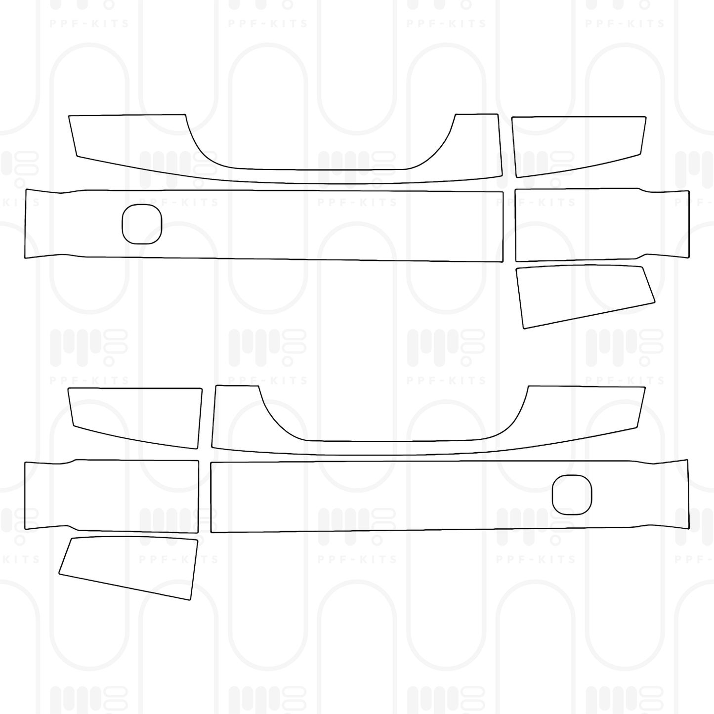 PPF prédécoupé Land Rover Defender 90 X-Dynamic 2026