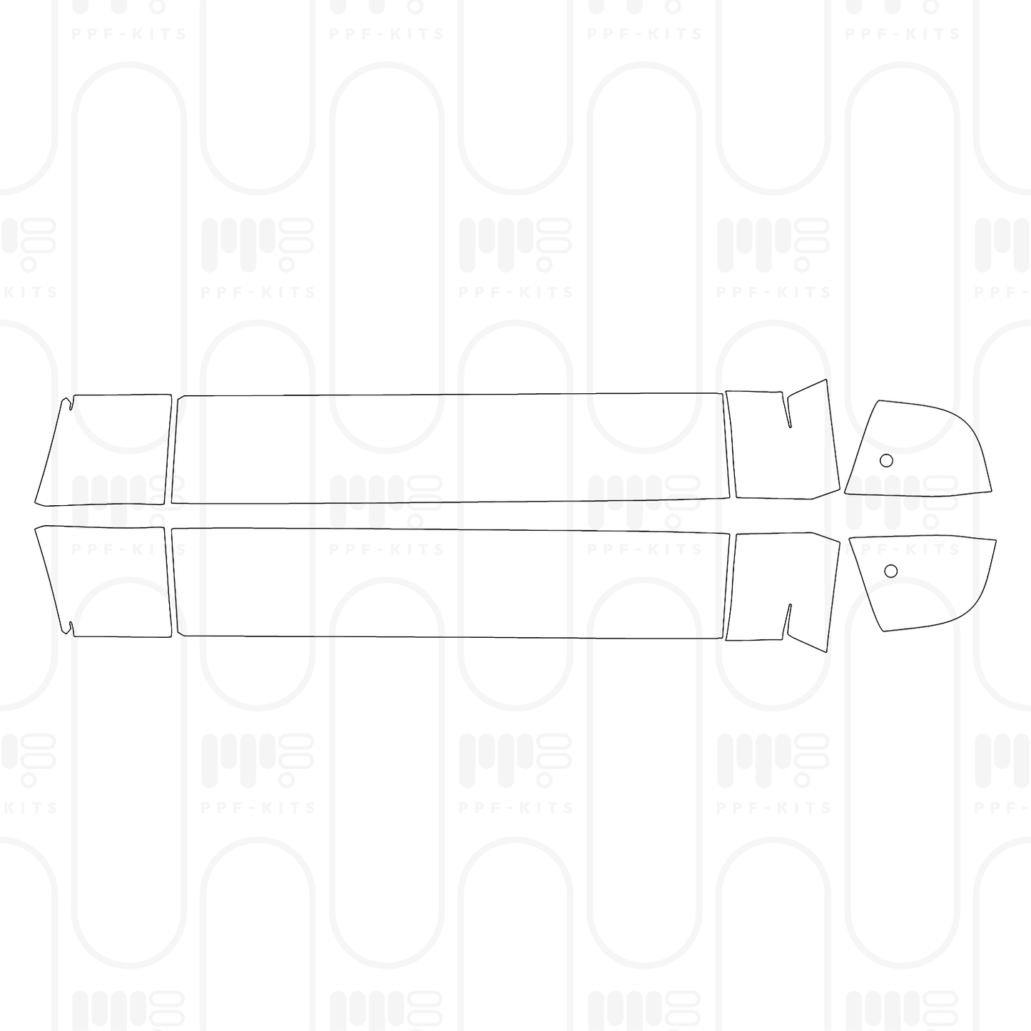 PPF prédécoupé Land Rover Defender 90 X-Dynamic 2026