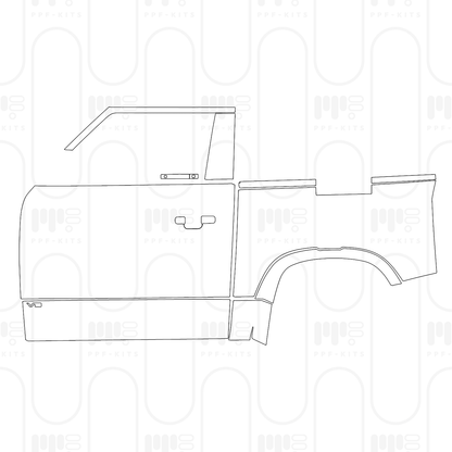 PPF prédécoupé Land Rover Defender 90 V8 2026
