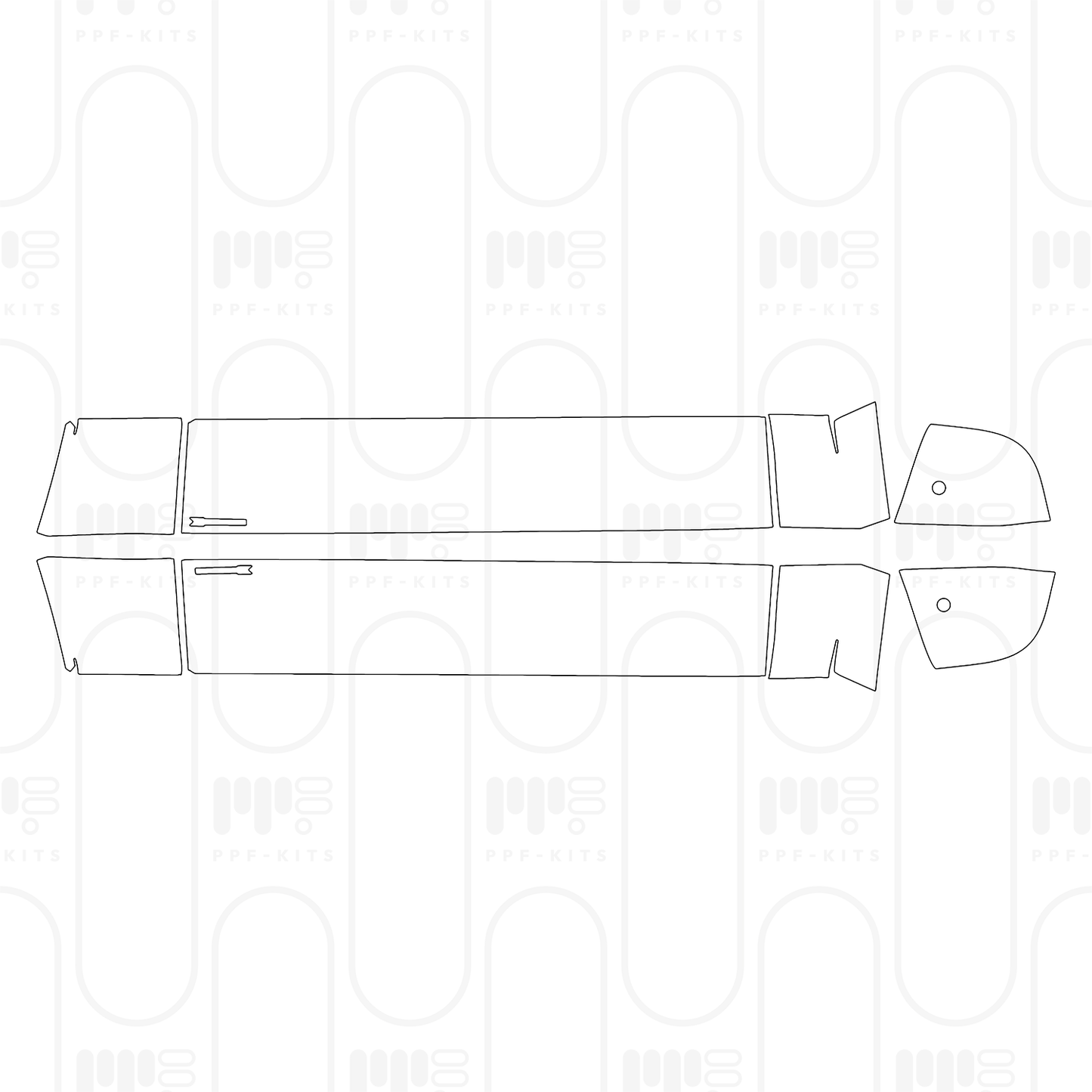 PPF prédécoupé Land Rover Defender 90 X 2026