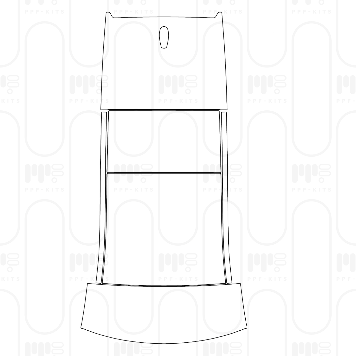 PPF prédécoupé Land Rover Defender 110 Base 2026