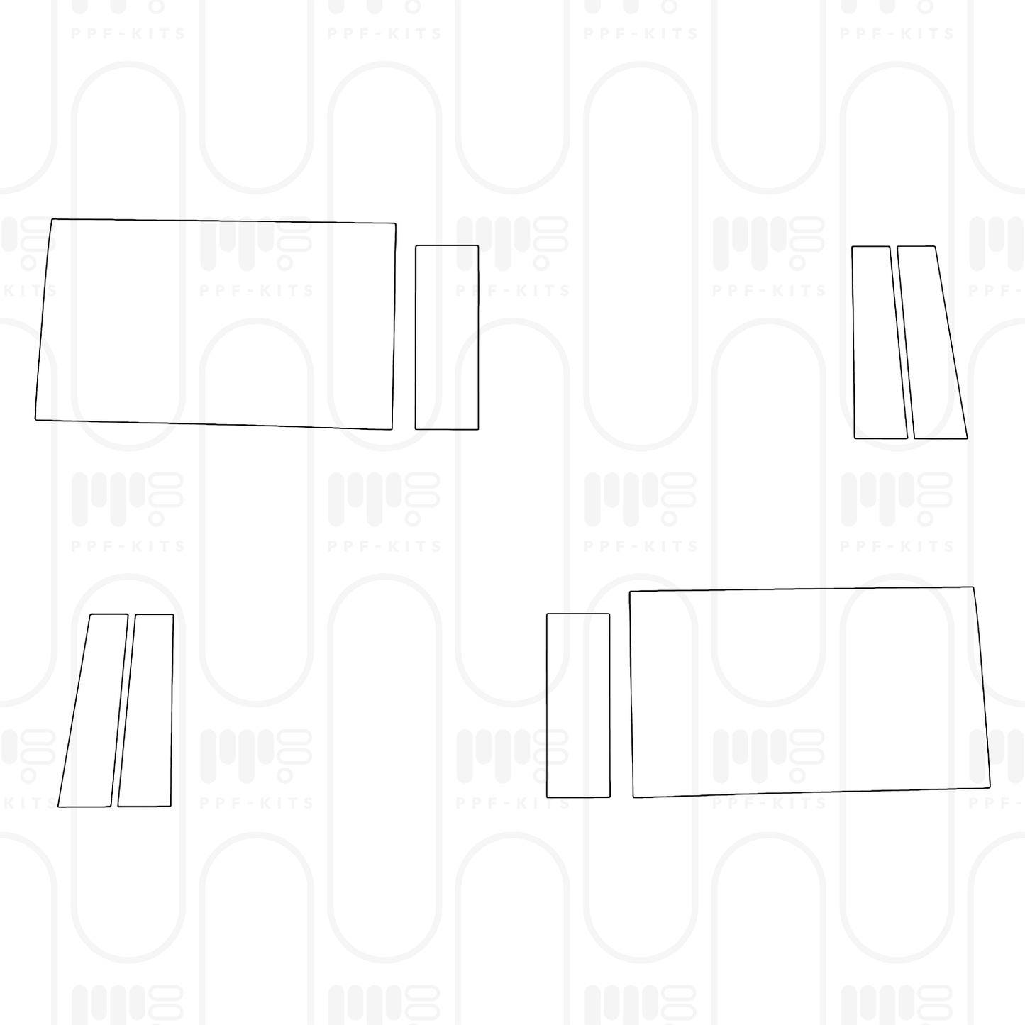 PPF prédécoupé Land Rover Defender 110 Base 2026