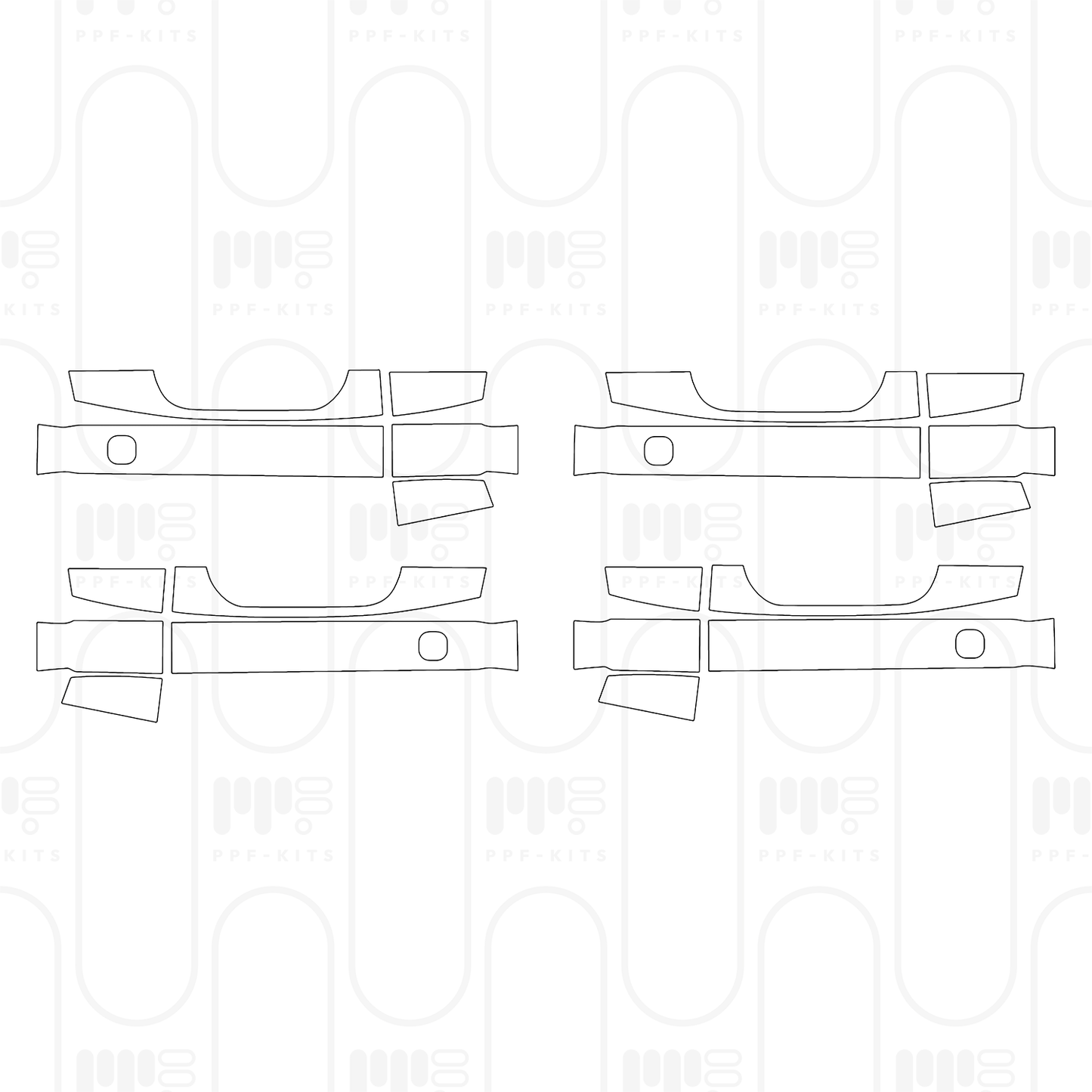 PPF prédécoupé Land Rover Defender 130 Base 2026