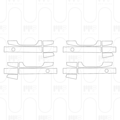 PPF prédécoupé Land Rover Defender 130 Base 2026