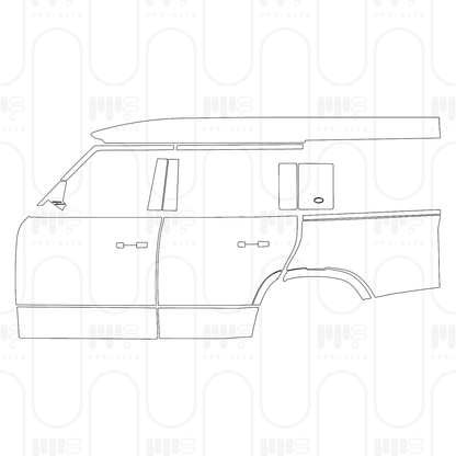 PPF prédécoupé Land Rover Defender 130 Base 2026