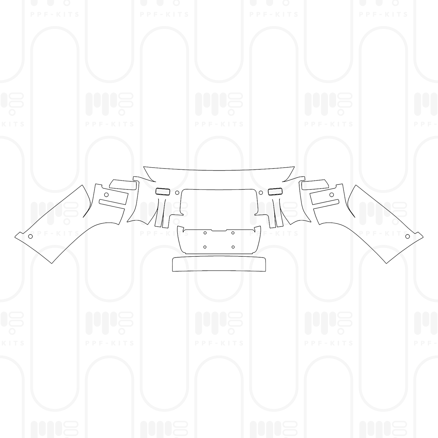 PPF prédécoupé Land Rover Defender 130 Base 2026
