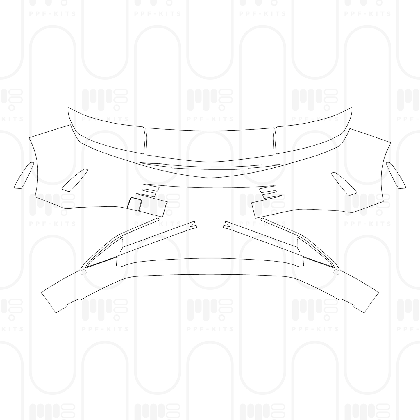 PPF prédécoupé Opel Grandland PHEV Ultimate 2026