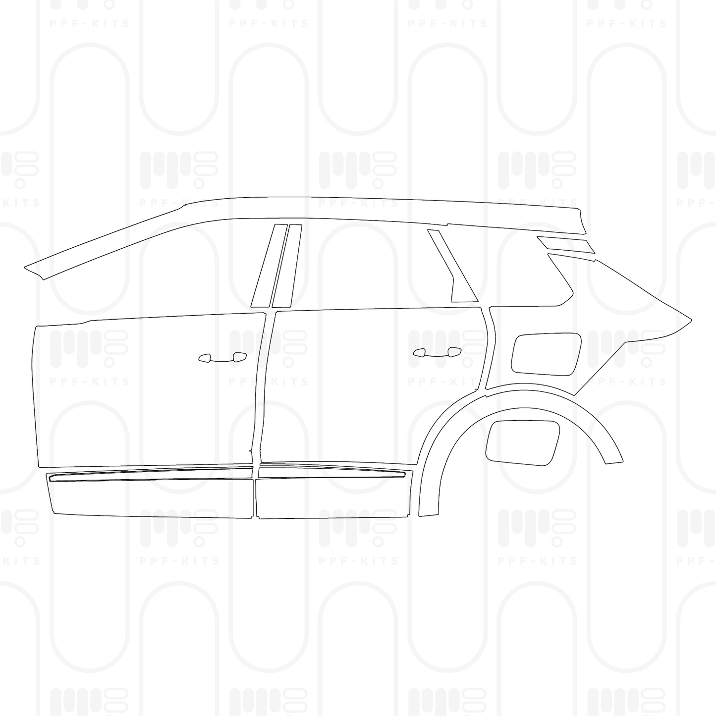 PPF prédécoupé Opel Grandland PHEV Ultimate 2026