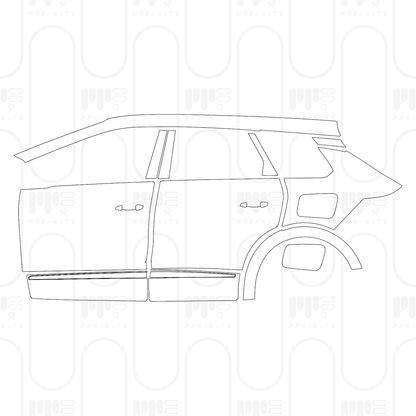 PPF prédécoupé Opel Grandland PHEV Ultimate 2026