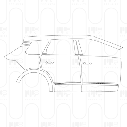 PPF prédécoupé Opel Grandland PHEV Ultimate 2026