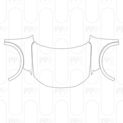 PPF prédécoupé Audi Q6 e-tron Sportback S-Line 2025