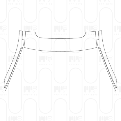 PPF prédécoupé Audi Q6 e-tron Sportback Base 2025