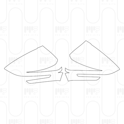 PPF prédécoupé Audi Q6 e-tron Sportback Base 2025