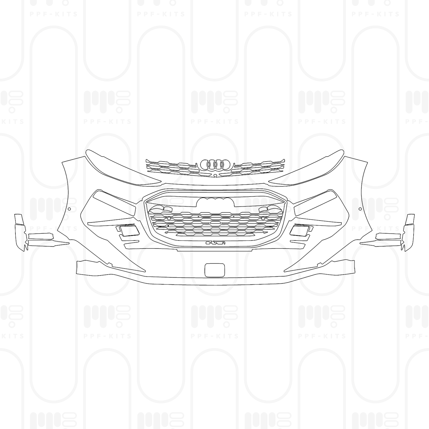 PPF prédécoupé Audi Q6 e-tron Sportback Base 2025
