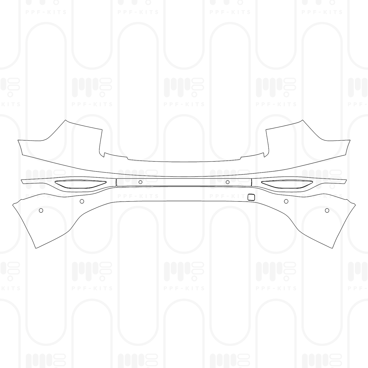 PPF prédécoupé Audi Q6 e-tron Sportback Base 2025