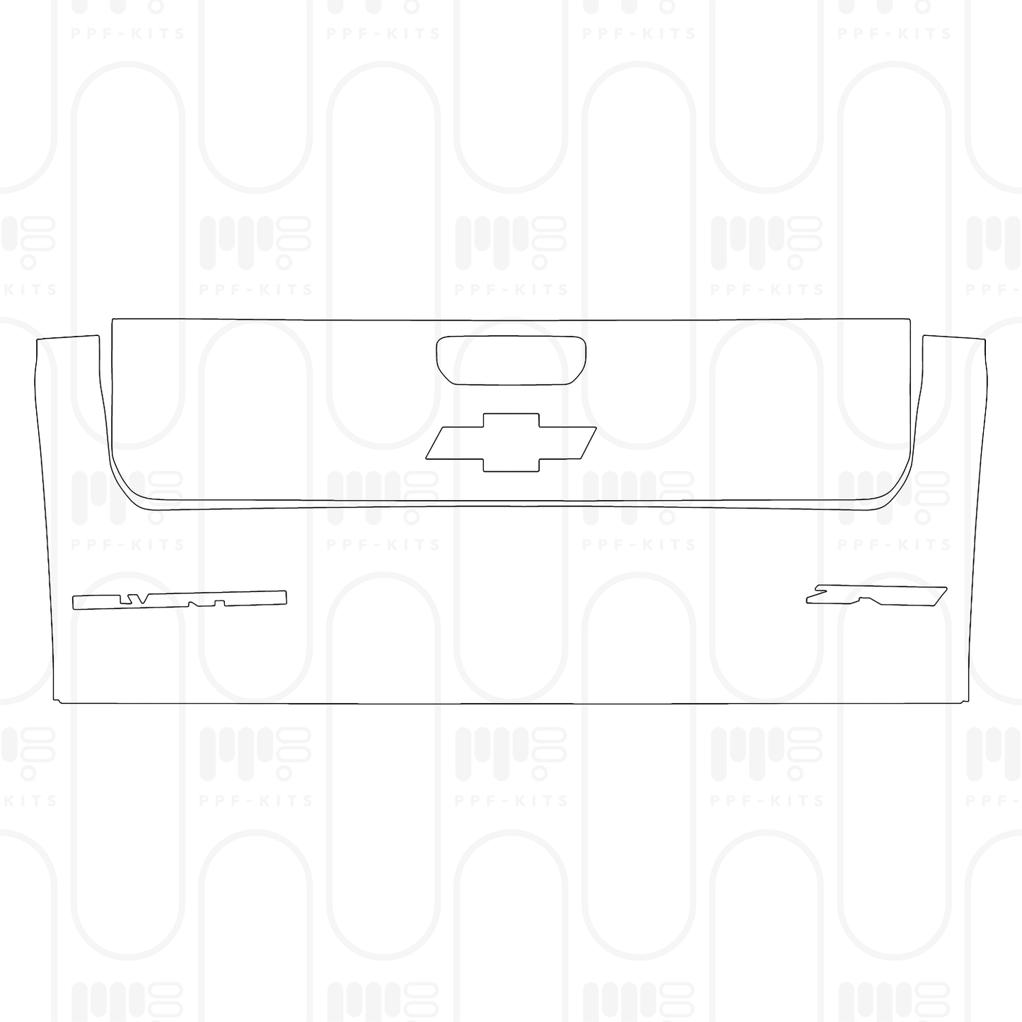 PPF prédécoupé Chevrolet Silverado 1500 ZR2 2025