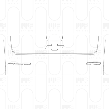 PPF prédécoupé Chevrolet Silverado 1500 ZR2 2025