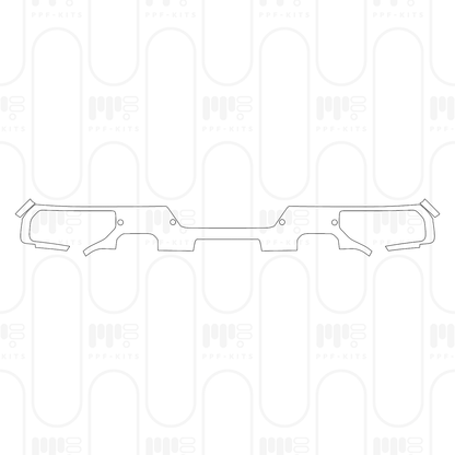 PPF prédécoupé Chevrolet Silverado 1500 ZR2 2025