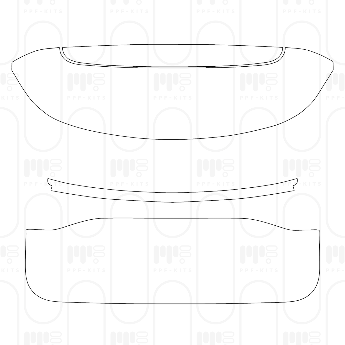 PPF prédécoupé BYD TANG (EU) EV 2025