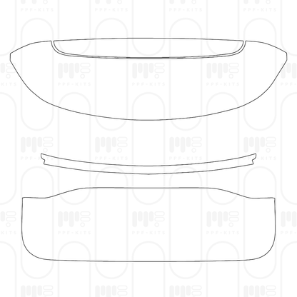 PPF prédécoupé BYD TANG (EU) EV 2025