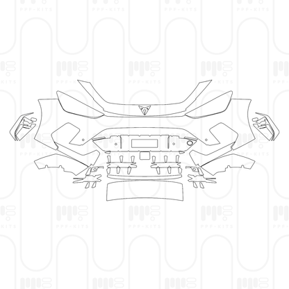 PPF prédécoupé Cupra Leon Hatch 2025
