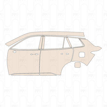 PPF prédécoupé Ford Equator Sport 2025