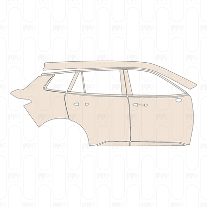 PPF prédécoupé Ford Equator Sport 2025