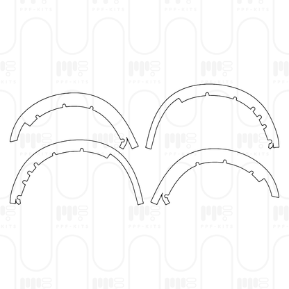 PPF prédécoupé Ford Ranger (BR) Limited 2025