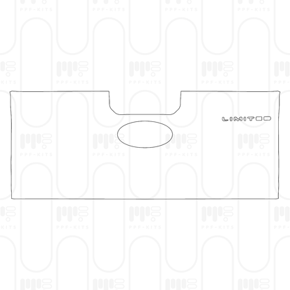 PPF prédécoupé Ford Ranger (BR) Limited 2025