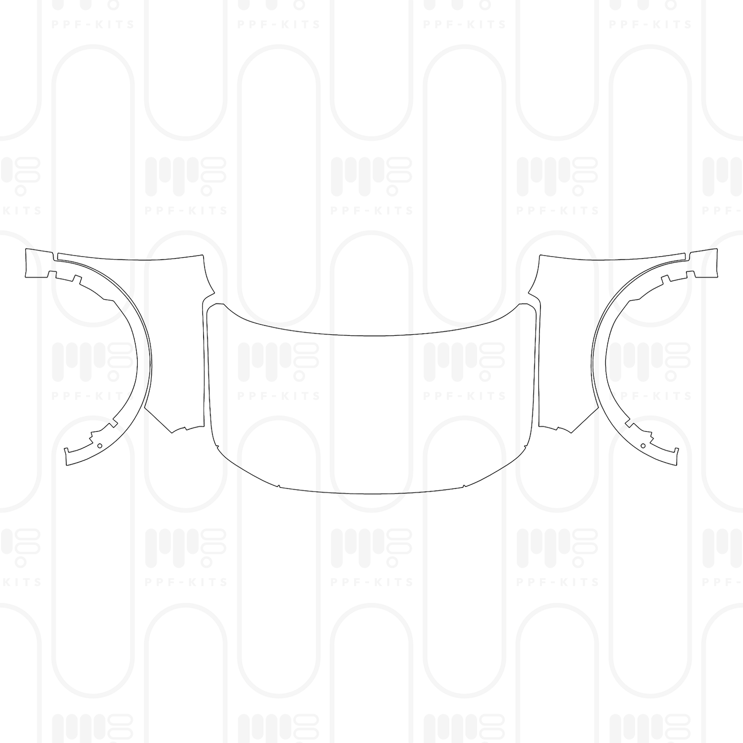 PPF prédécoupé Ford Capri (EU) Select 2025