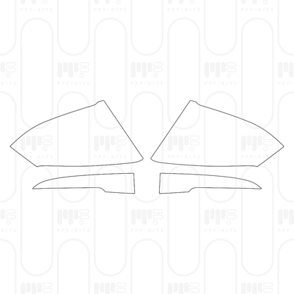 PPF prédécoupé Ford Capri (EU) Select 2025