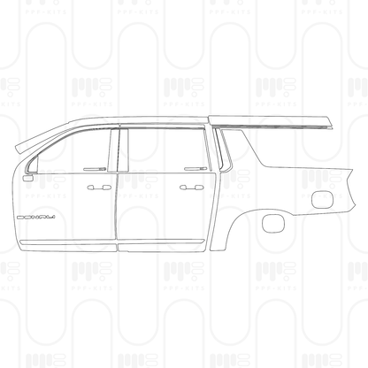 PPF prédécoupé GMC Yukon XL Denali Ultimate 2025