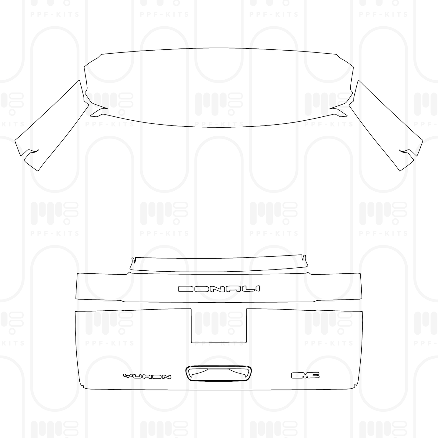 PPF prédécoupé GMC Yukon XL Denali Ultimate 2025