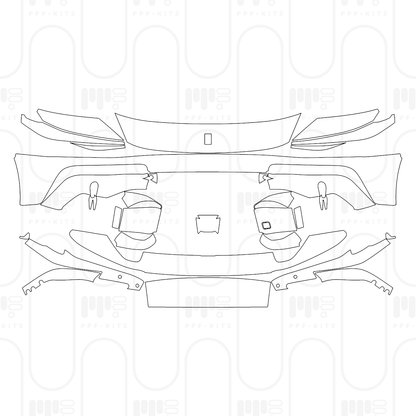 PPF prédécoupé Ferrari 12Cilindri Coupe 2025