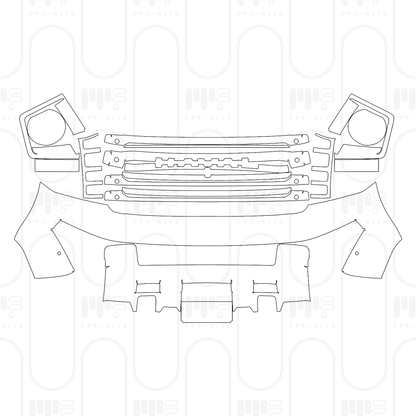 PPF prédécoupé Haval H9 2025