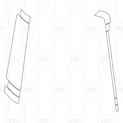 PPF prédécoupé Land Rover Defender 90 V8 2025