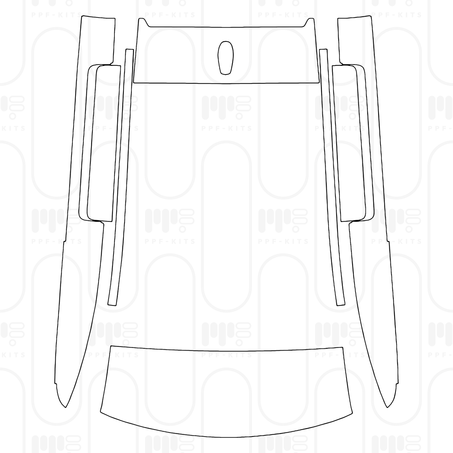 PPF prédécoupé Land Rover Defender 90 V8 2025