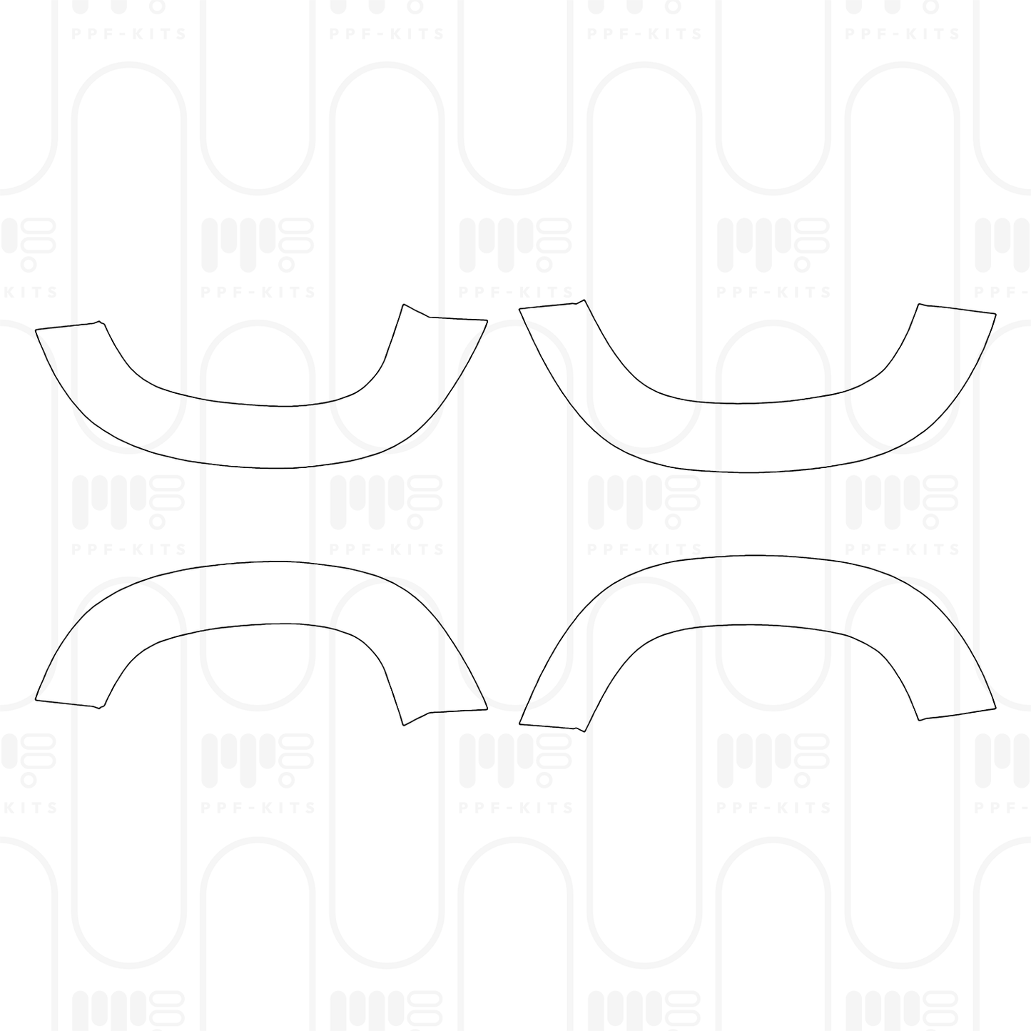 PPF prédécoupé Land Rover Defender 90 V8 2025