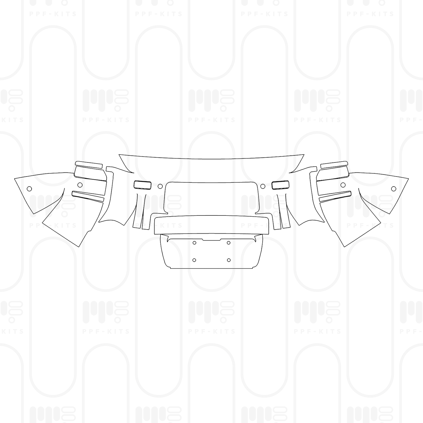 PPF prédécoupé Land Rover Defender 90 V8 2025