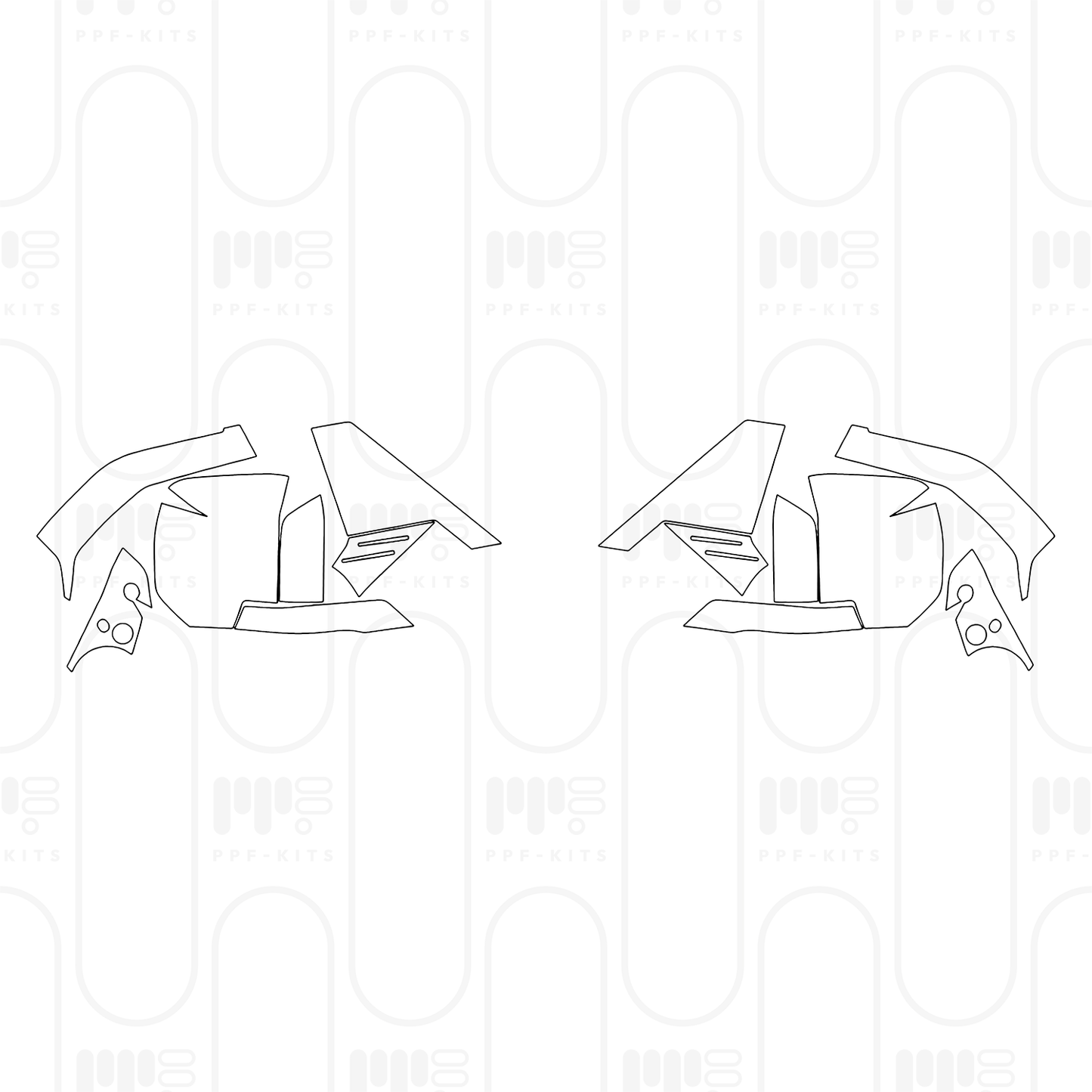 PPF prédécoupé Land Rover Defender 90 V8 2025