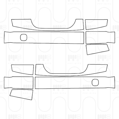 PPF prédécoupé Land Rover Defender 90 V8 2025