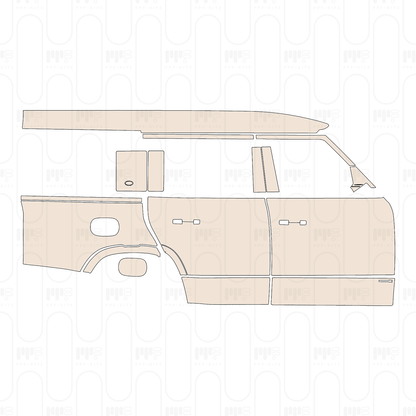 PPF prédécoupé Land Rover Defender 130 X 2025
