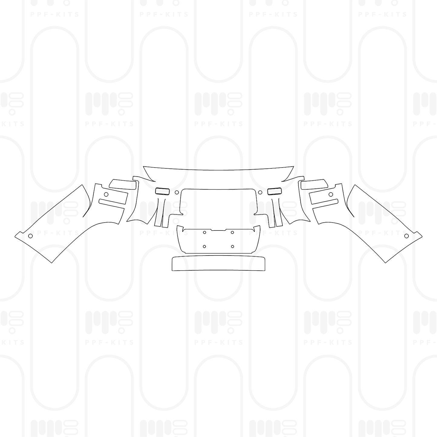 PPF prédécoupé Land Rover Defender 130 V8 2025