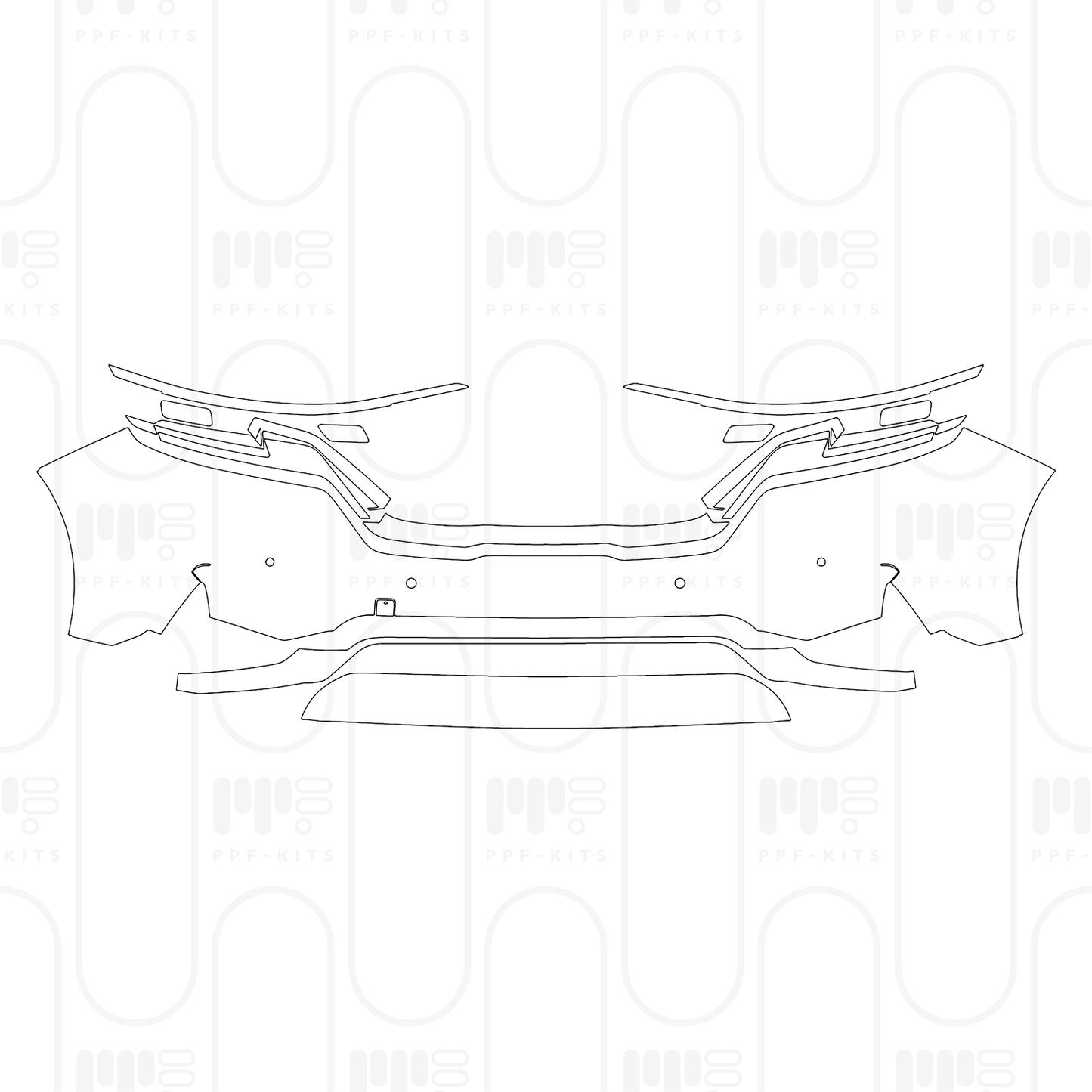 PPF prédécoupé KIA Carnival (CN) 2025